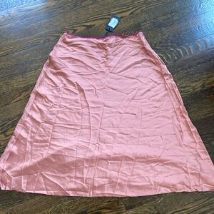NWT Rag & Bone silk midi skirt